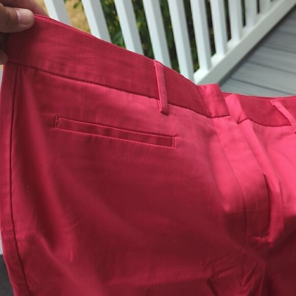 New 16 Natural Fit Hot Pink Capris Summer Beach NWT - Picture 3 of 14